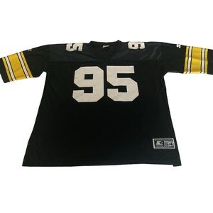 Vintage STARTER NFL PITTSBURGH STEELERS Jersey 95 LLOYD Size 54 XXL 2XL